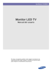 Samsung FX2490HD
Serie 90 LED Manual de Usuario
