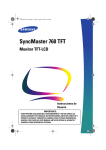 Samsung 760TFT Manual de Usuario