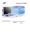 Samsung 720XT Manual de Usuario