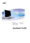 Samsung 711MP Manual de Usuario