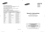 Samsung LE32R74BD Manual de Usuario