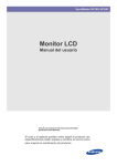 Samsung MONITOR NETWORK PCOLP 23,6" NC240 Manual de Usuario