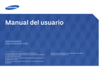 Samsung ED32D Manual de Usuario