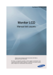 Samsung 230TSN Manual de Usuario