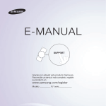 Samsung PS64E8000GS
64" Smart TV Manual de Usuario