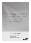 Samsung Wireless Audio-Dock E670 Manual de Usuario