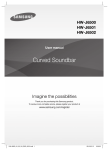 Samsung Barra de sonido curva  
HW-J6501 6.1 Ch 300 W
 Manual de Usuario