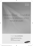 Samsung 320 W 2,1Ch Soundbar H550 Manual de Usuario