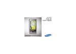 Samsung Omnia
I900 Manual de Usuario