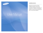 Samsung VLUU WB5000 Manual de Usuario