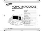 Samsung MW872 Manual de Usuario