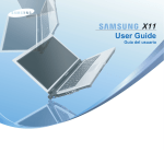 Samsung NP-X11C Manual de Usuario VISTA