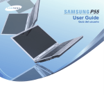 Samsung NP-P55 Manual de Usuario
