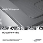 Samsung ML-2850D Manual de Usuario