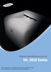 Samsung ML-2010 Manual de Usuario