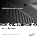 Samsung SCX-6345NJ Manual de Usuario