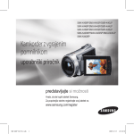 Samsung SMX-K40BP Uporabniški priročnik