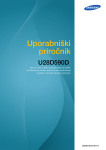 Samsung UHD Monitor U28D590D(28") Uporabniški priročnik