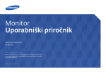 Samsung S24E510C Uporabni&scaron;ki priročnik