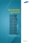 Samsung S22C300B Uporabniški priročnik