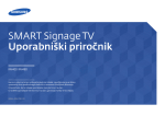 Samsung RM48D Uporabniški priročnik