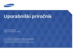 Samsung LH32EDDPLGC/EN Uporabniški priročnik