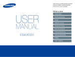 Samsung ES90 Užívateľská príručka