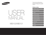 Samsung Samsung WB100 Užívateľská príručka