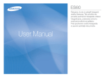 Samsung ES60 Užívateľská príručka