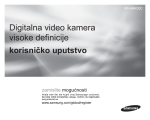 Samsung VP-HMX20C Korisničko uputstvo