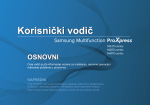 Samsung ProXpress M4075FR  Mono 
multifunkcijski &scaron;tampač (40 ppm) Korisničko uputstvo
