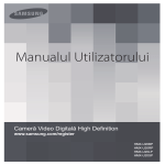 Samsung HMX-U20BP Manual de utilizare