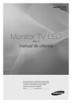Samsung 22" TV Monitor cu difuzoare încorporate Manual de utilizare