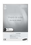 Samsung WF1802XEC Manual de utilizare