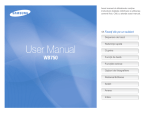 Samsung WB750 Manual de utilizare