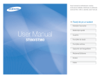 Samsung ST550 Manual de utilizare