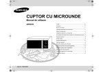 Samsung MW82W Manual de utilizare