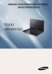 Samsung NP300V5ZI Manual de utilizare (FreeDos)