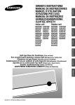 Samsung SH09AP4E manual de utilizador