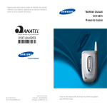 Samsung SCH-A655 manual de utilizador