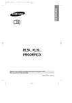 Samsung RL36EBMS manual de utilizador