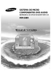 Samsung MM-DB9 manual de utilizador