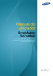 Samsung S27A850D manual de utilizador