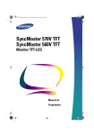 Samsung 570VTFT manual de utilizador