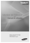 Samsung 21,5" S&eacute;rie 3 TV LED Monitor T22A300 manual de utilizador