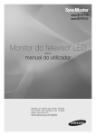 Samsung 20" Série 3 HDTV LED Monitor T20A350 manual de utilizador