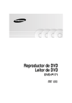 Samsung DVD-P171 manual de utilizador