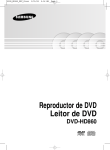 Samsung DVD-HD860 manual de utilizador