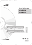 Samsung DVD-R120E manual de utilizador