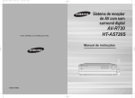 Samsung AV-R720 manual de utilizador